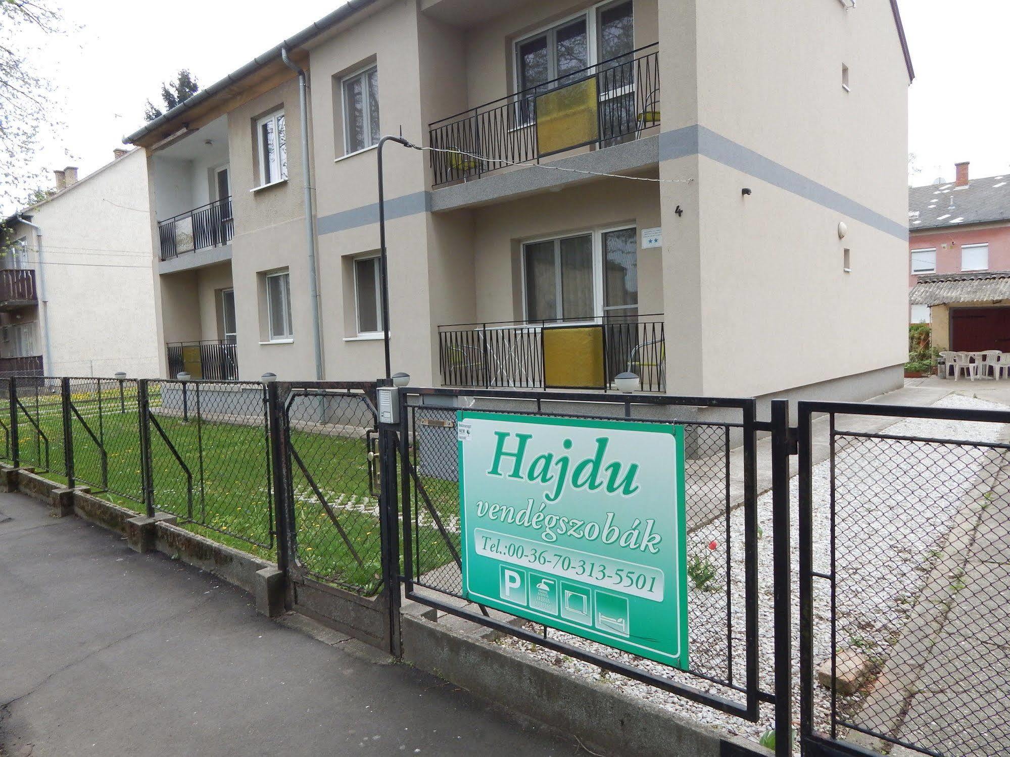 Hajdú Vendégház Hajdúszoboszló Exterior foto